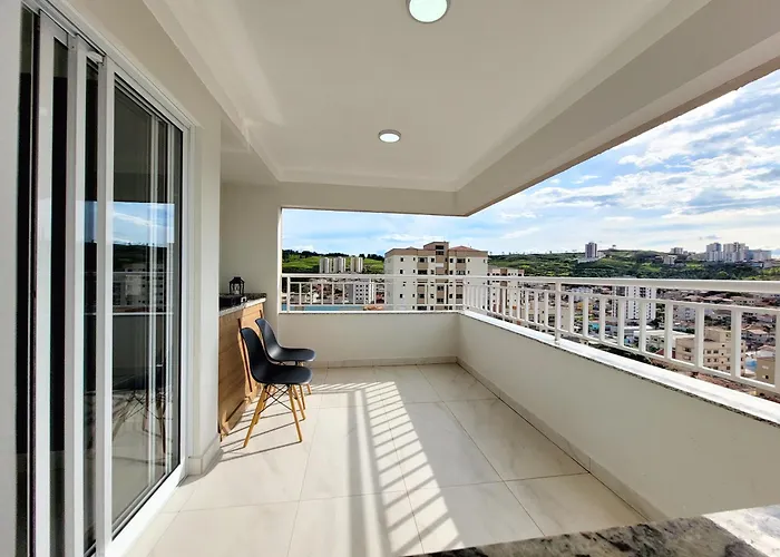 Duas Suites E Area Gourmet Com Vista Espetacular
